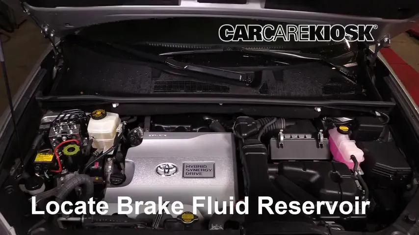 2013 Toyota Highlander Hybrid Limited 3.5L V6 Brake Fluid